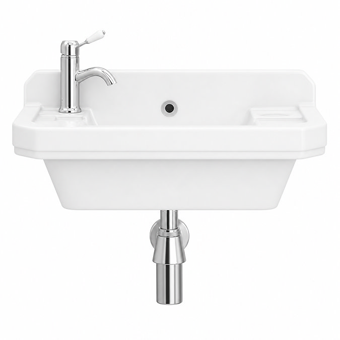 
Chatsworth 515mm Wall Hung Cloakroom Basin, 1 Tap Hole