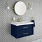 Chatsworth 600 Round Tiltable Mirror - Brushed Brass