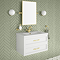 Chatsworth 700 x 500 Rectangular Tiltable Mirror - Brushed Brass