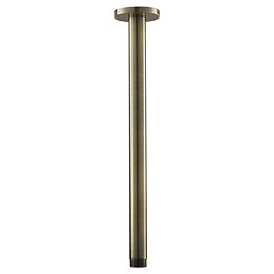 Chatsworth Antique Brass 300mm Ceiling Mounted Shower Arm