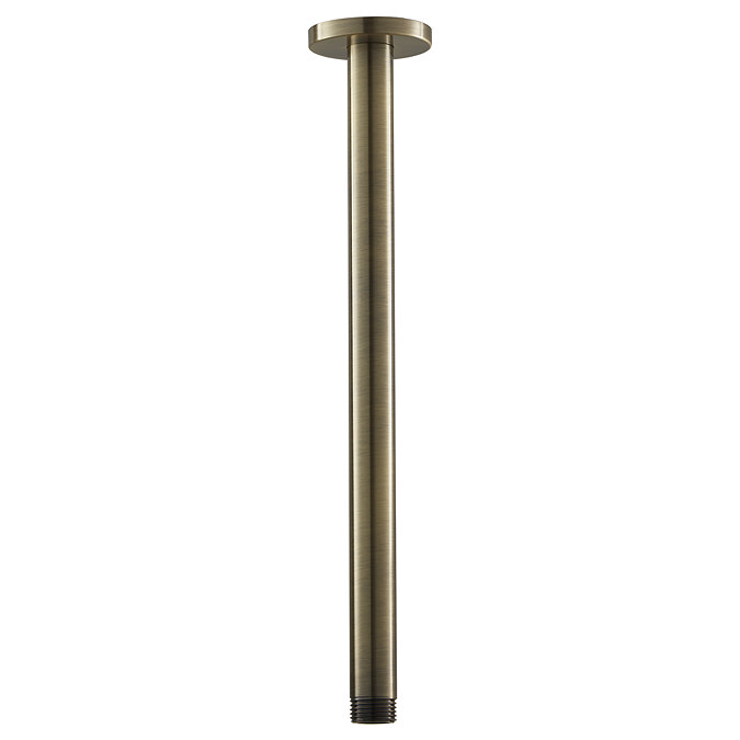 Chatsworth Antique Brass 300mm Ceiling Mounted Shower Arm