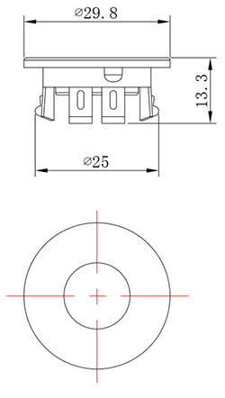 Chatsworth Basin Installation Pack – Antique Brass