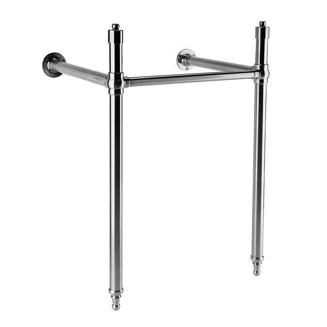 Chatsworth Basin Washstand 440 x 390mm - Chrome