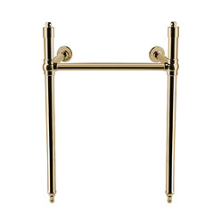 Chatsworth Basin Washstand 440 x 440mm - Antique Brass