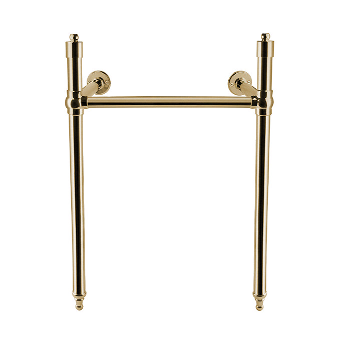Chatsworth Basin Washstand 440 x 440mm - Antique Brass