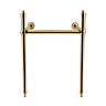 Chatsworth Basin Washstand 440 x 440mm - Antique Brass