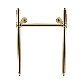 Chatsworth Basin Washstand 440 x 440mm - Antique Brass