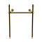 Chatsworth Basin Washstand 440 x 440mm - Antique Brass