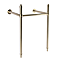 Chatsworth Basin Washstand 440 x 440mm - Brushed Brass