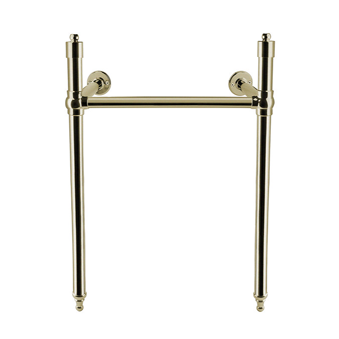 Chatsworth Basin Washstand 440 x 440mm - Brushed Brass