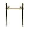 Chatsworth Basin Washstand 440 x 440mm - Brushed Brass