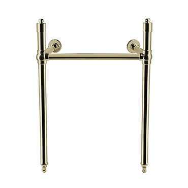 Chatsworth Basin Washstand 440 x 440mm - Brushed Brass