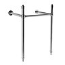Chatsworth Basin Washstand 440 x 390mm - Chrome