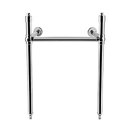 Chatsworth Basin Washstand 440 x 440mm - Chrome