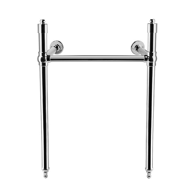 Chatsworth Basin Washstand 440 x 440mm - Chrome