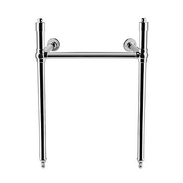 Chatsworth Basin Washstand 440 x 390mm - Chrome