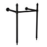 Chatsworth Basin Washstand 440 x 440mm - Matt Black