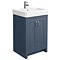 Chatsworth Blue 4-Piece Low Level Bathroom Suite  Standard Large Image