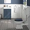 Chatsworth Blue 4-Piece Low Level Bathroom Suite Large Image