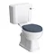Chatsworth Blue Cloakroom Suite (Wall Hung Vanity Unit + Close Coupled Toilet)  Feature Large Image
