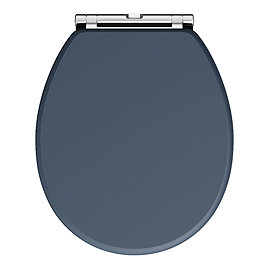 Chatsworth Blue Soft Close Toilet Seat Large Image