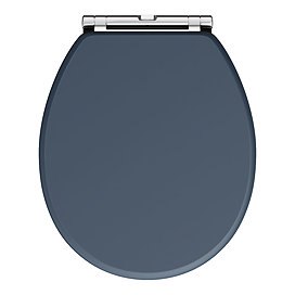 Chatsworth Blue Soft Close Toilet Seat Large Image
