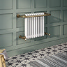 Chatsworth Bromley Traditional Wall Hung Towel Rail Radiator (742 x 492mm) – Antique Brass