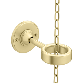 Chatsworth Chain Guide for High Level Cistern Lever - Brushed Brass