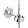 Chatsworth Chain Guide for High Level Cistern Lever - Chrome