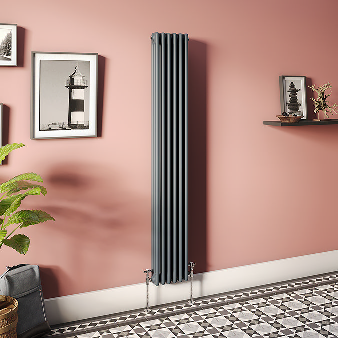 Chatsworth Chrome Angled Traditional Radiator Valves