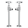 Chatsworth Chrome Angled Traditional Radiator Valves Large Image