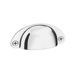 Chatsworth Chrome Cup-Style Pull Handle
