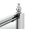 Chatsworth Chrome Quadrant Concealed Screw Cover Profiles Large Image