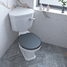 Chatsworth Traditional Corner Toilet + Soft Close Seat 