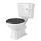 Chatsworth Traditional Corner Toilet + Soft Close Seat 