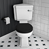 Chatsworth Close Coupled Traditional Corner Toilet with Soft Close Seat