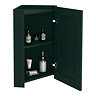 Chatsworth Corner Mirror Cabinet Green
