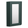 Chatsworth Corner Mirror Cabinet Green
