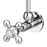 Chatsworth Crosshead Basin Tap Shut Off Valves - Chrome  Feature Large Image