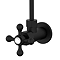 Chatsworth Crosshead Basin Tap Shut Off Valves - Matt Black