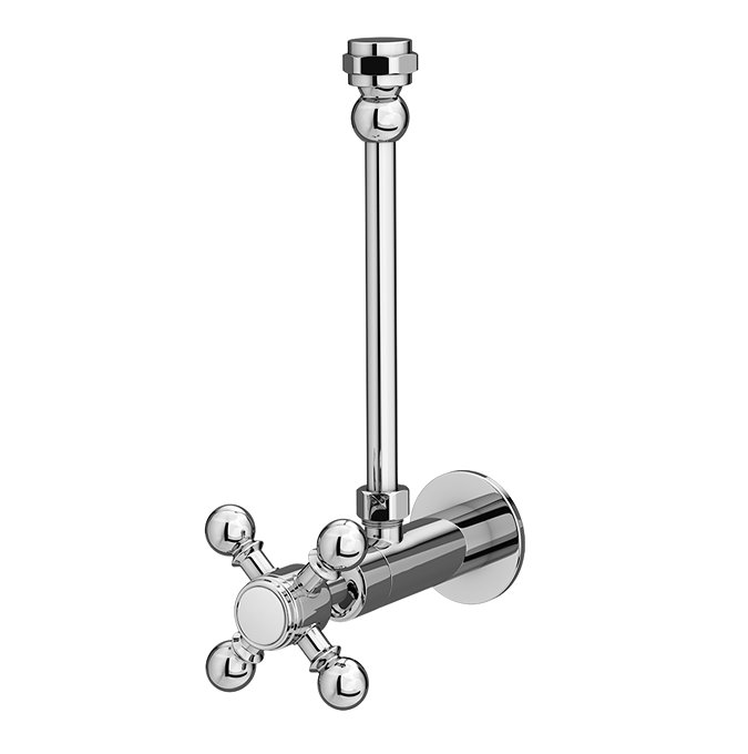 Chatsworth Crosshead Cistern Shut-Off Valve - Chrome
