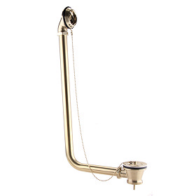 Chatsworth Exposed Bath Waste & Overflow Brushed Brass