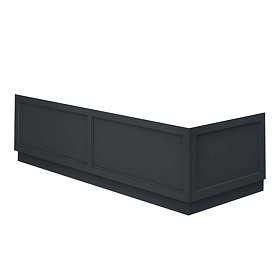 Chatsworth Graphite Traditional Bath Panel Pack Large Image