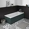 Chatsworth Green Bathroom Suite incl. 1700 x 700 Bath with Panels  Feature Large Image