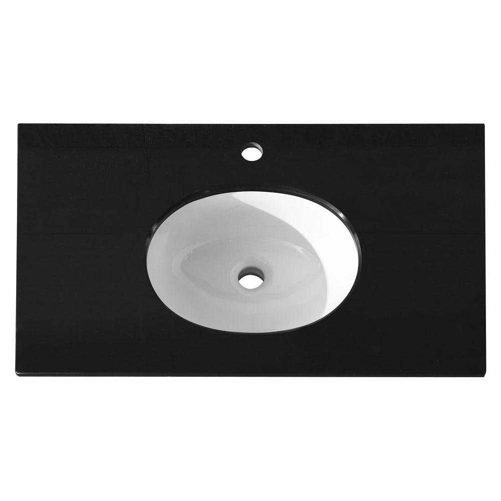 Chatsworth Grey 810mm Vanity with Marble Basin Top