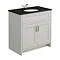 Chatsworth Grey 810mm Vanity with Marble Basin Top