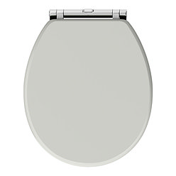 Chatsworth Grey Soft Close Toilet Seat Large Image