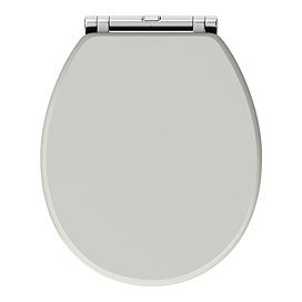 Chatsworth Grey Soft Close Toilet Seat Large Image