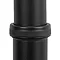 Chatsworth High Level Flush Pipe Kit Matt Black