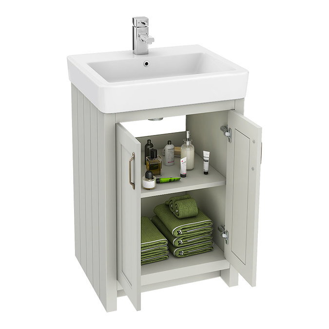 Chatsworth High Level Grey Roll Top Bathroom Suite additional Large Image